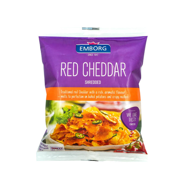 Emborg Red Cheddar Shredded Cheese 200g (highest price)