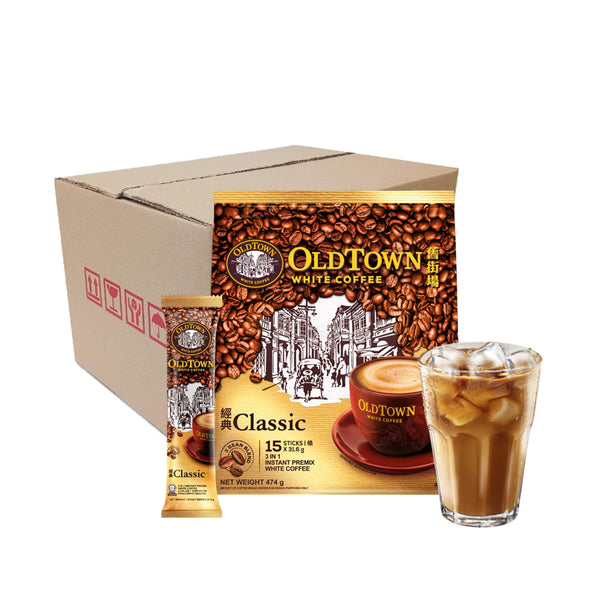 Old Town Classic Instant 3 in 1 Premix White Coffee 31.6g x 15 (highest price)