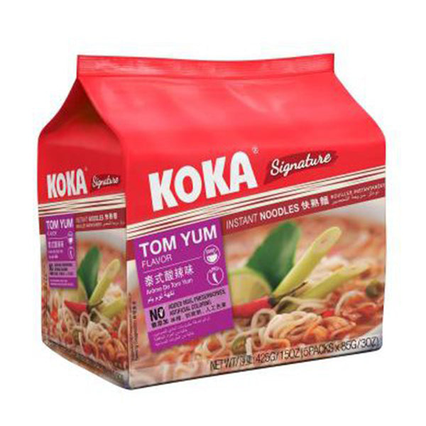 Koka Signature Tom Yum Flavour Instant Noodles 85g x 5 (highest price)