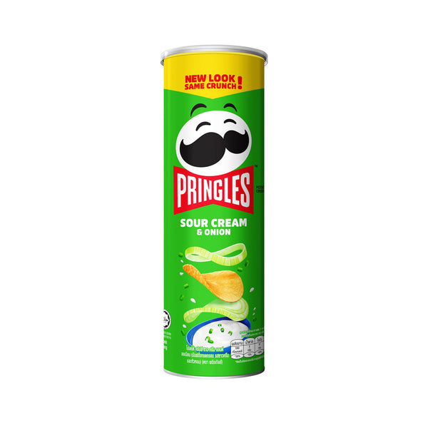 Pringles Sour Cream and Onion Potato Crisps 102g (highest price)