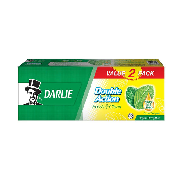 Darlie Double Action Toothpaste 225g x 2