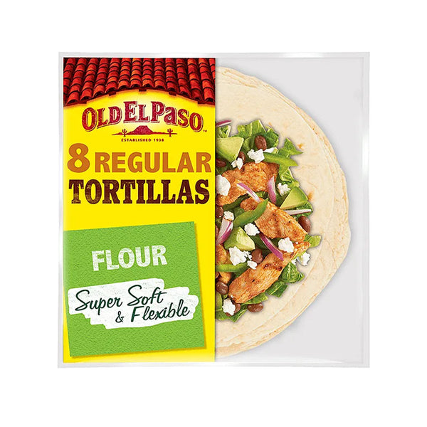 Old El Paso 8Inch Tortilla Wraps (USA) 311g (highest price)