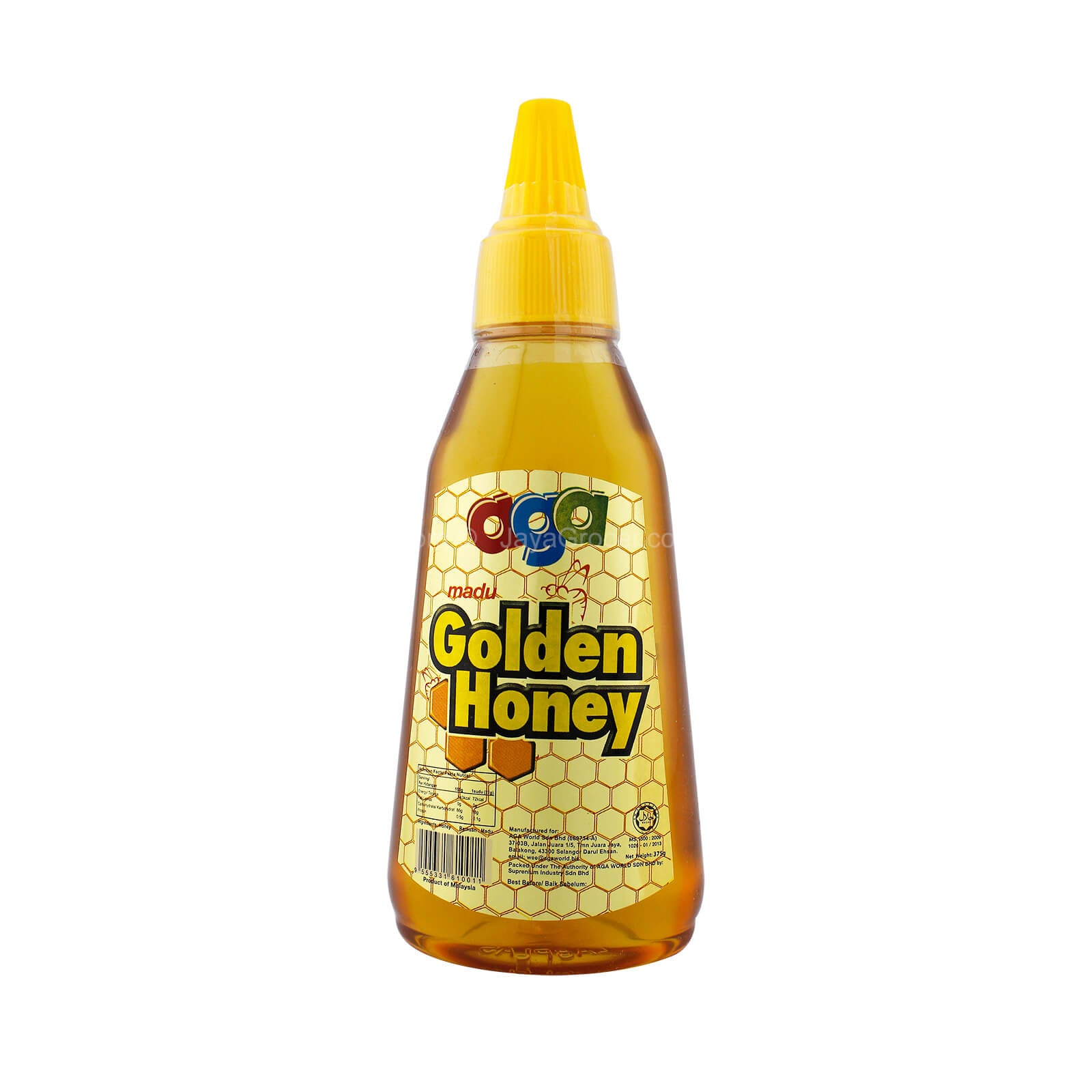 Aga Golden Honey Squeeze 375g