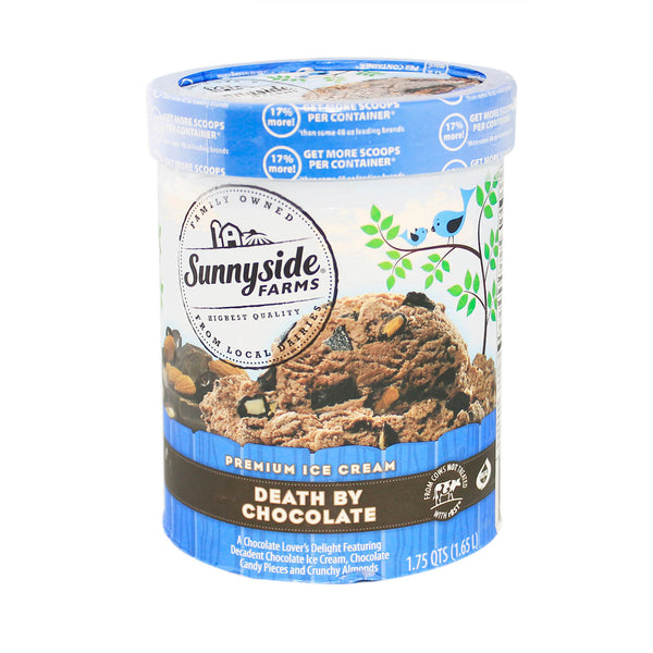 Sunnyside Farms Death by Chocolate Ice Cream 1.42L (highest price)