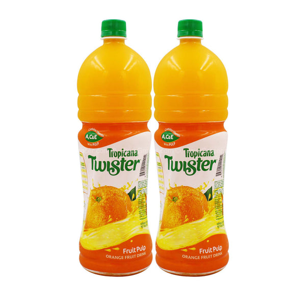 Twister Sealed Twin Pack Orange 1.5L x 2 (highest price)