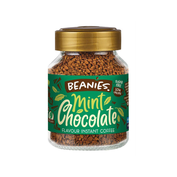 Beanies Mint Chocolate Instant Flavour Coffee 50g (highest price)