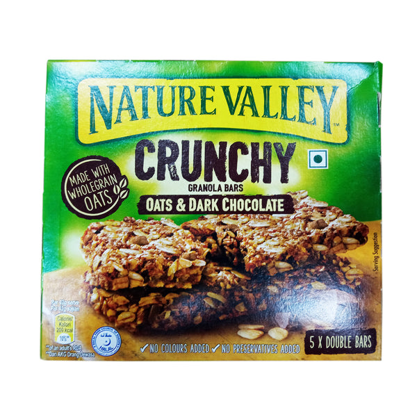 Natural Valley Oats and Dark Chocolate Cereal Bars 210g