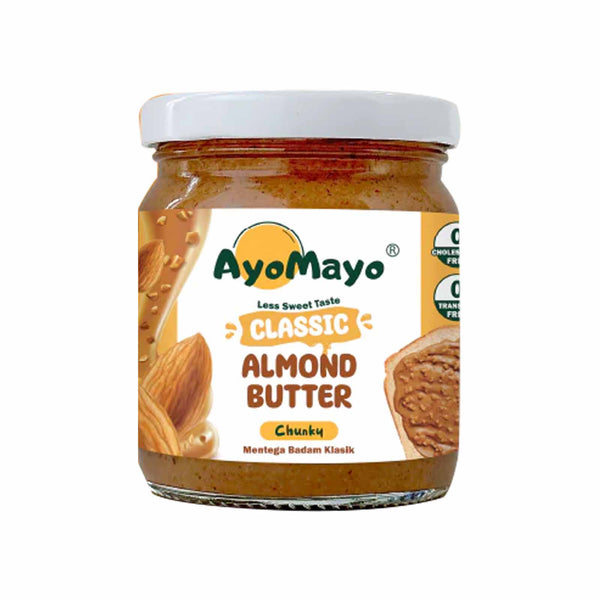 Ayomayo Classic Almond Butter (Chunky) 180g (highest price)