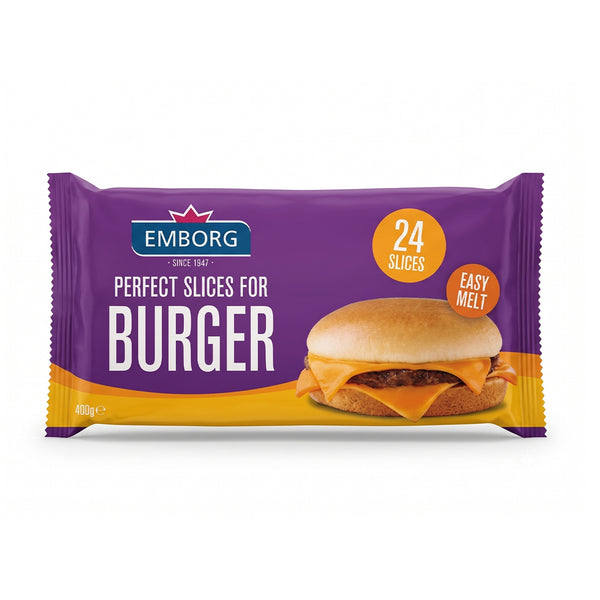 Emborg Perfect Burger Slices Cheese 400g (highest price)