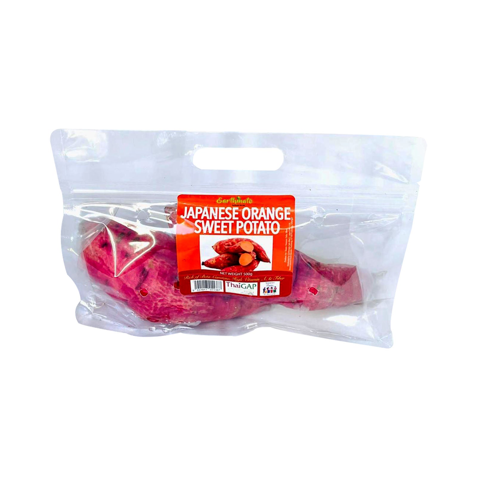 Earthmate Orange Sweet Potato (Thailand) 500g