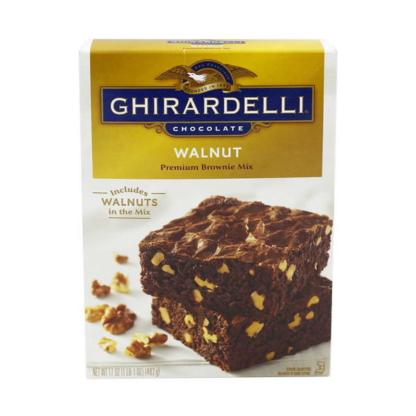 Ghirardelli Chocolate Walnut Premium Brownie Mix 482g
