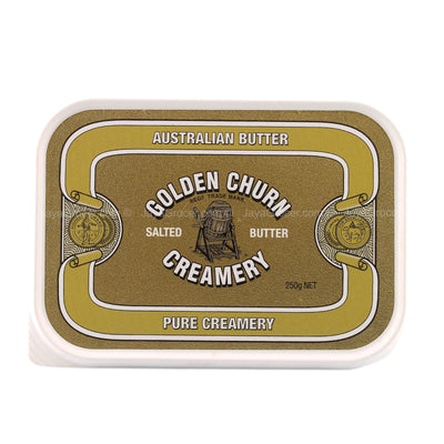 Golden Churn Creamery Salted Butter Tub 250g