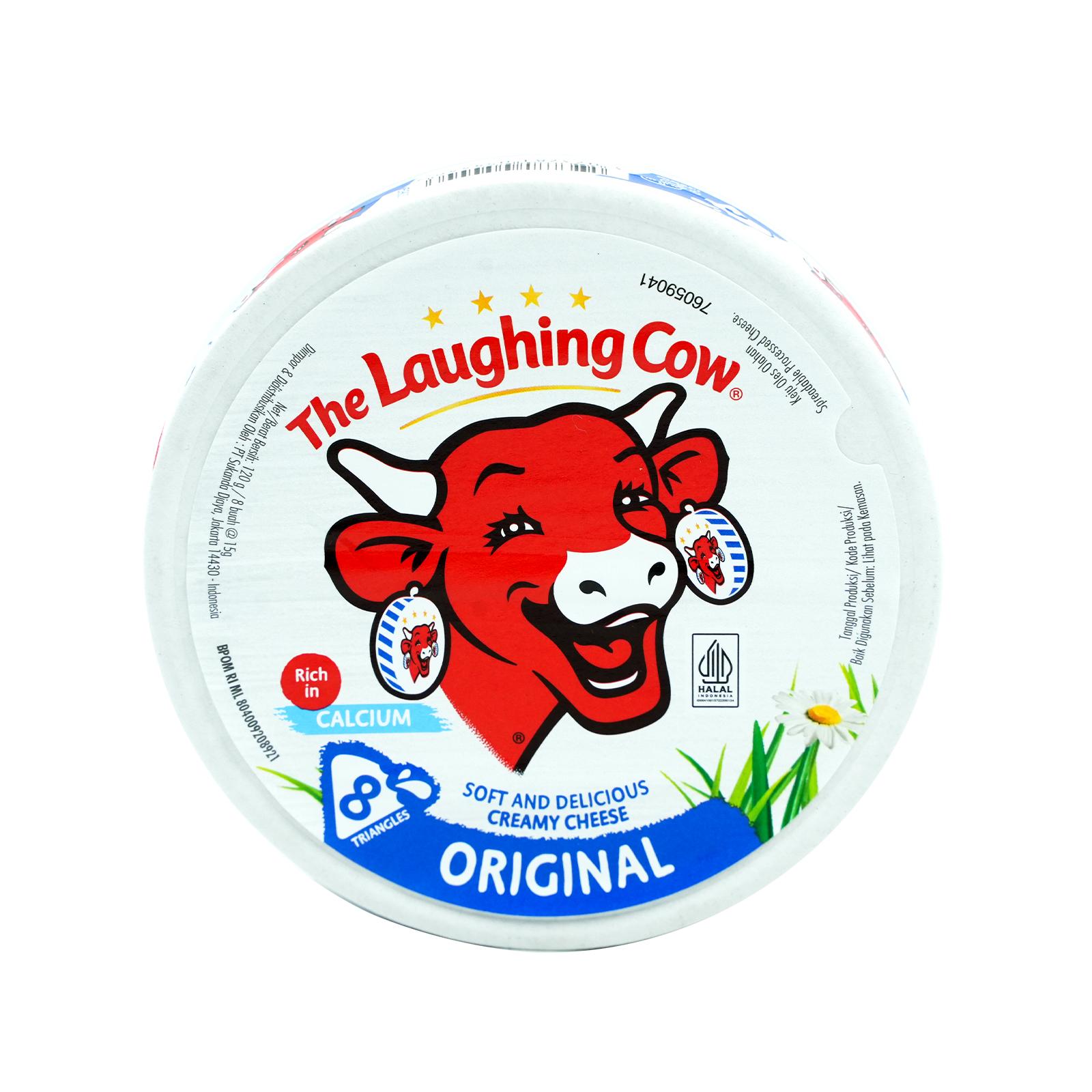 The Laughing Cow Creamy and Milky Cheese Spread 120g