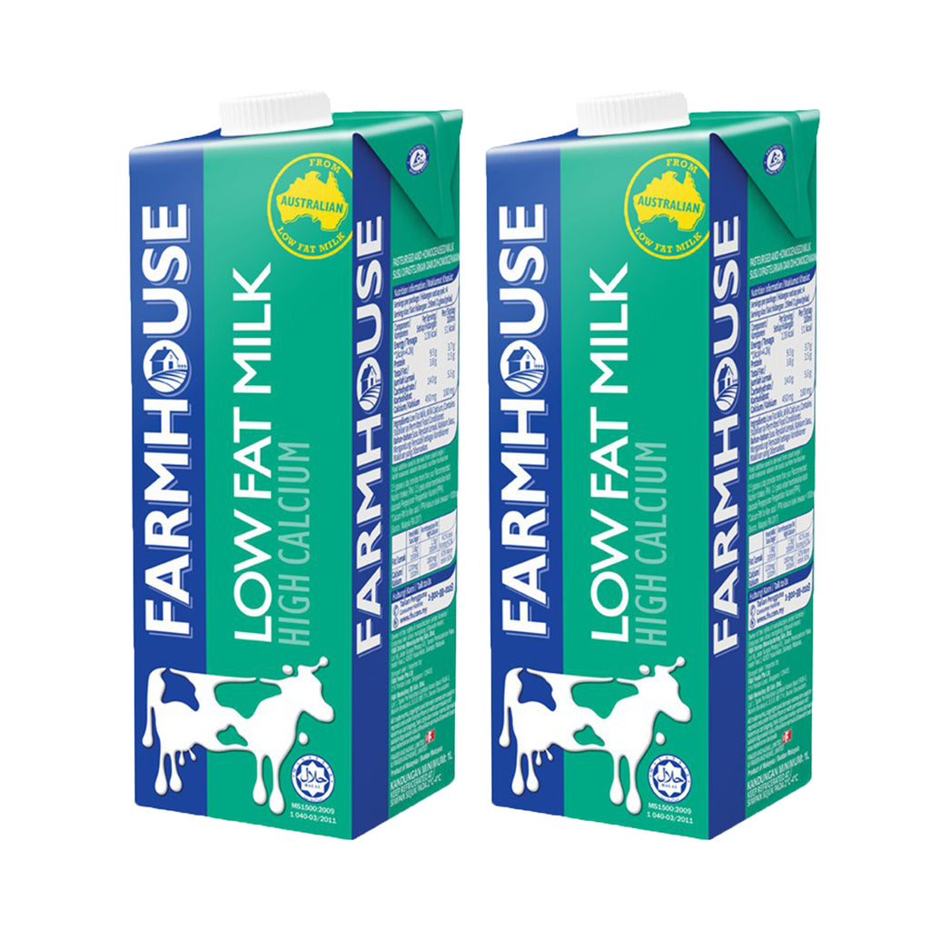 Farmhouse Low Fat Hi-Calcium Milk 1L