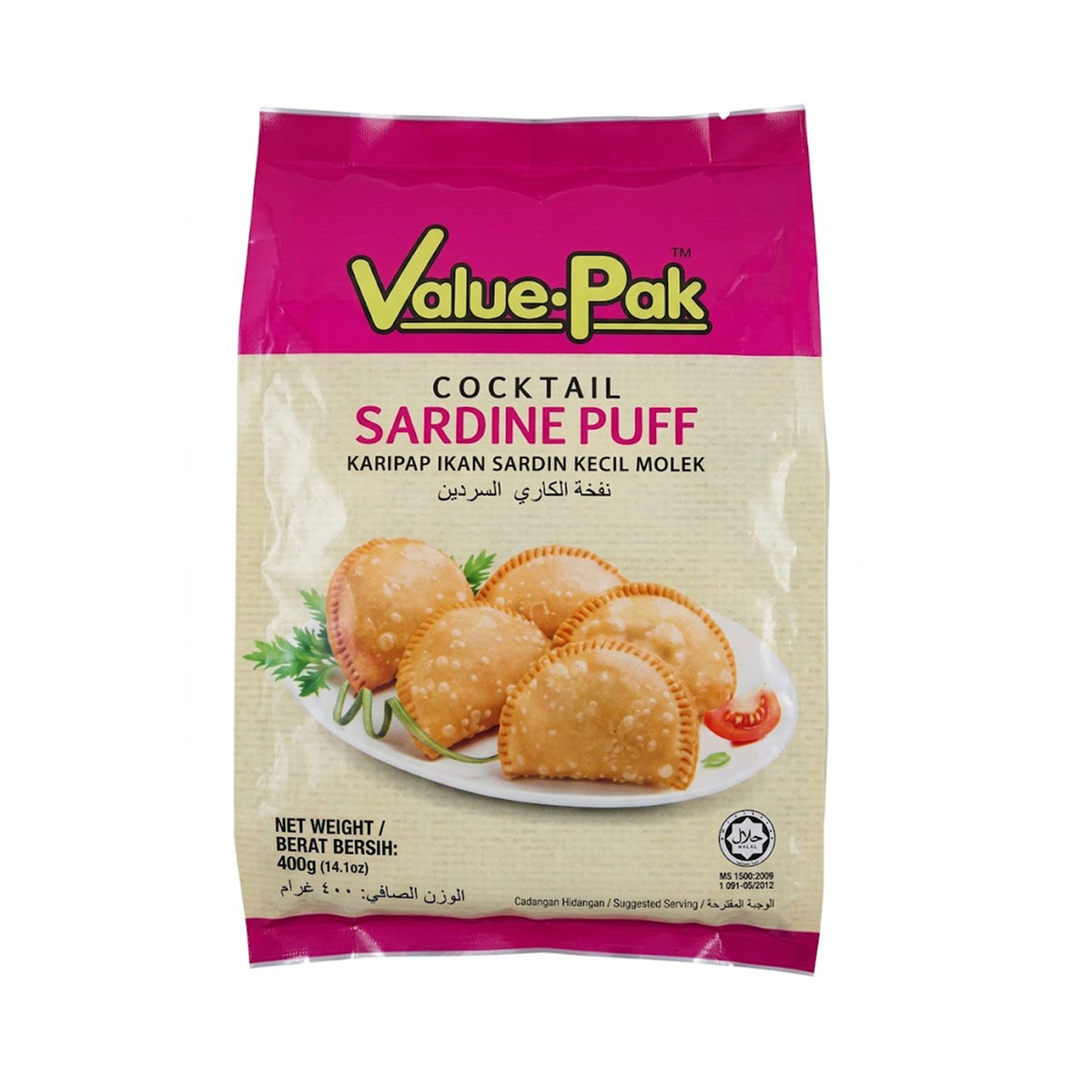 VALUE PAK SARDINE PUFF 400G *1