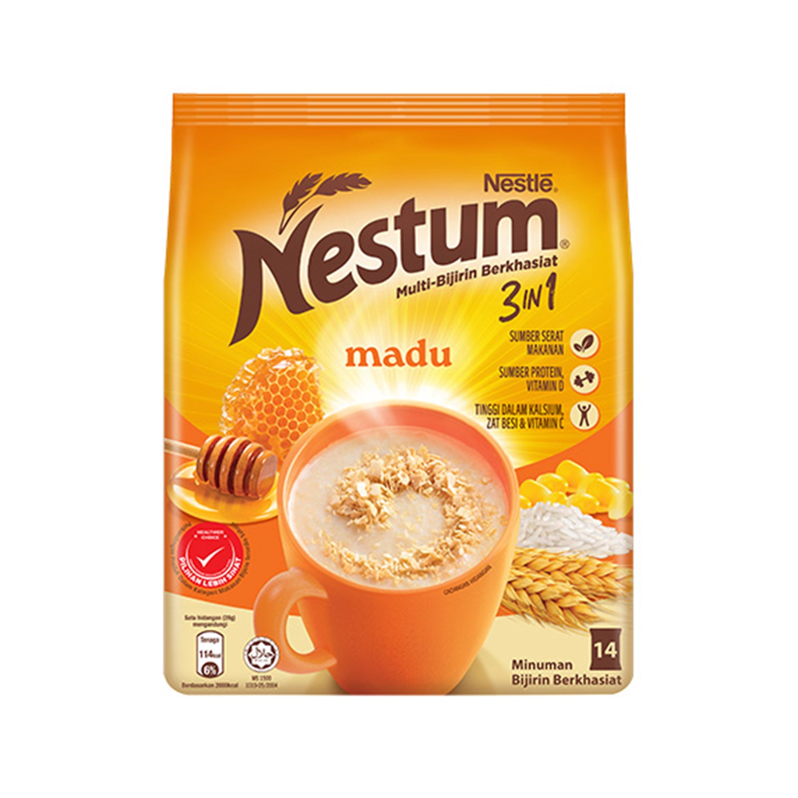 Nestle Nestum Honey 3-in-1 Cereal Drink 420g