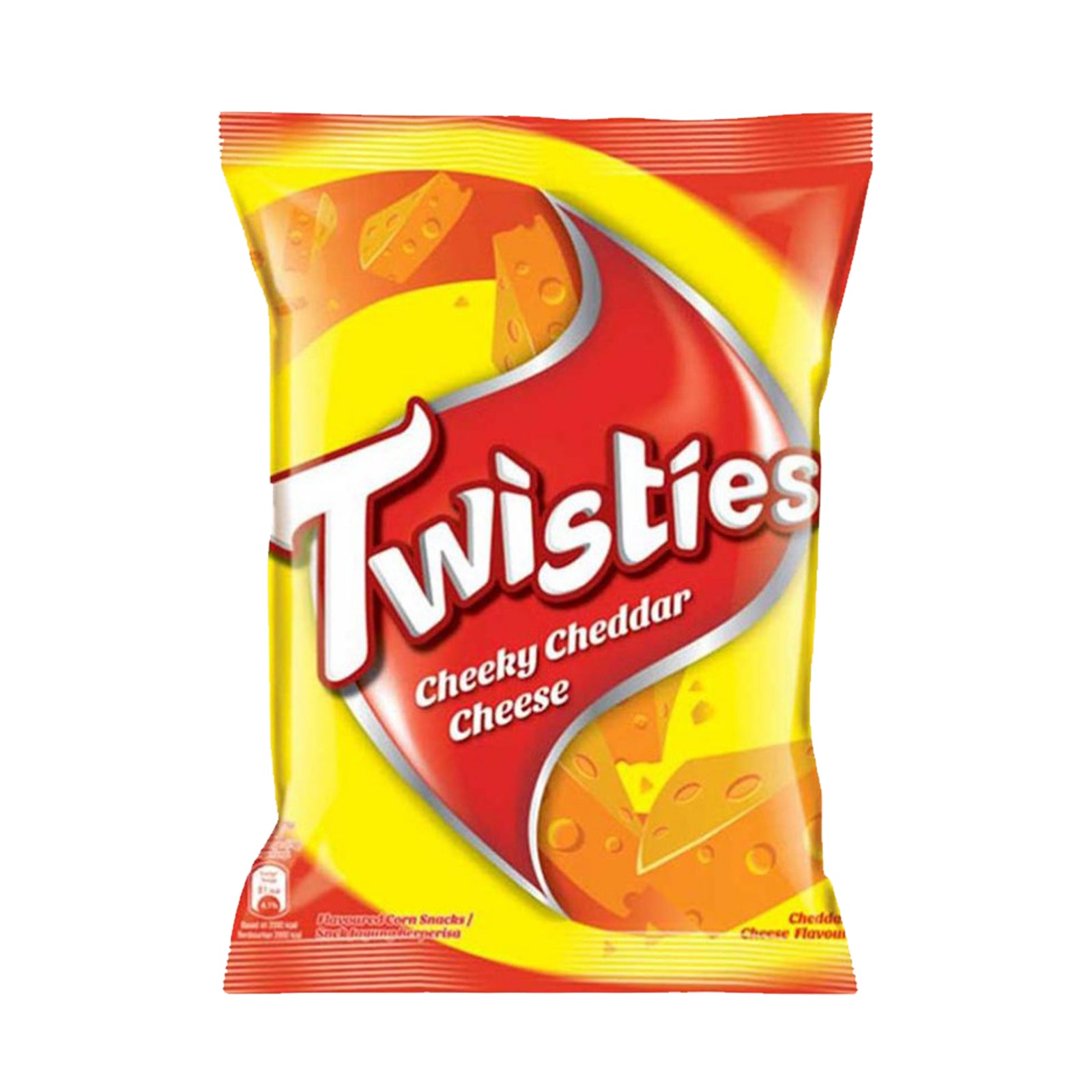 Twisties Cheeky Cheddar Cheese Corn Snack 60g