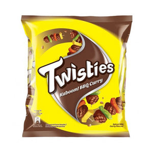 Twisties Kaboom! BBQ Curry Corn Snacks 13g x 8