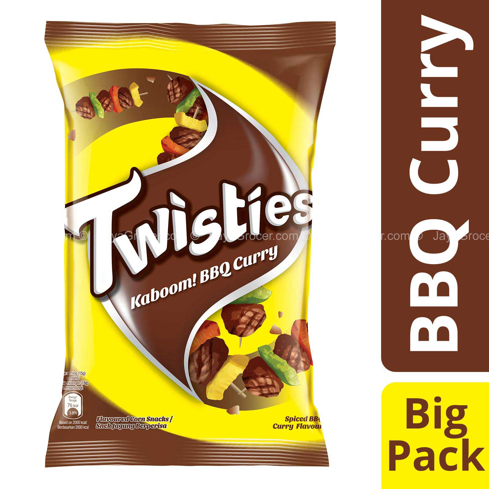 Twisties Barbecue Curry Flavour 140g