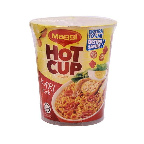 Maggi Hot Cup Curry Flavour Instant Noodle 58g