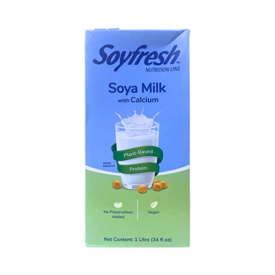 Soyfresh Soya Milk No Sugar Added with Calcium 1L