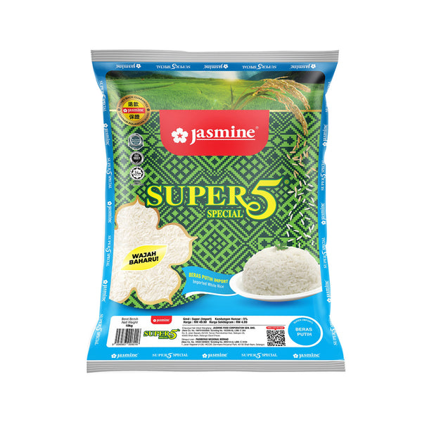Jasmine Super 5 Imported Rice 10kg (highest price)