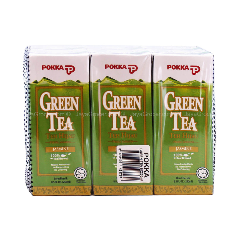 Pokka Jasmine Green Tea 250ml x 6