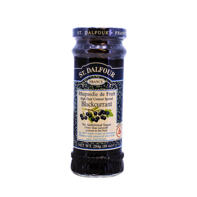 St. Dalfour Blackcurrant Jam 284g