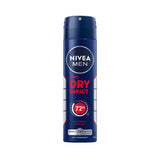 Nivea Men Dry Impact Anti Perspirant Spray 150ml