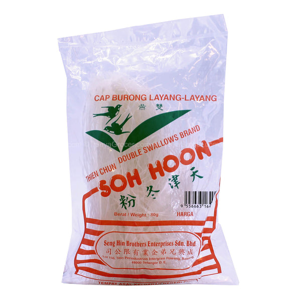 Double Swallow Brand Soo Hoon (Glass Noodle) 80g (highest price)