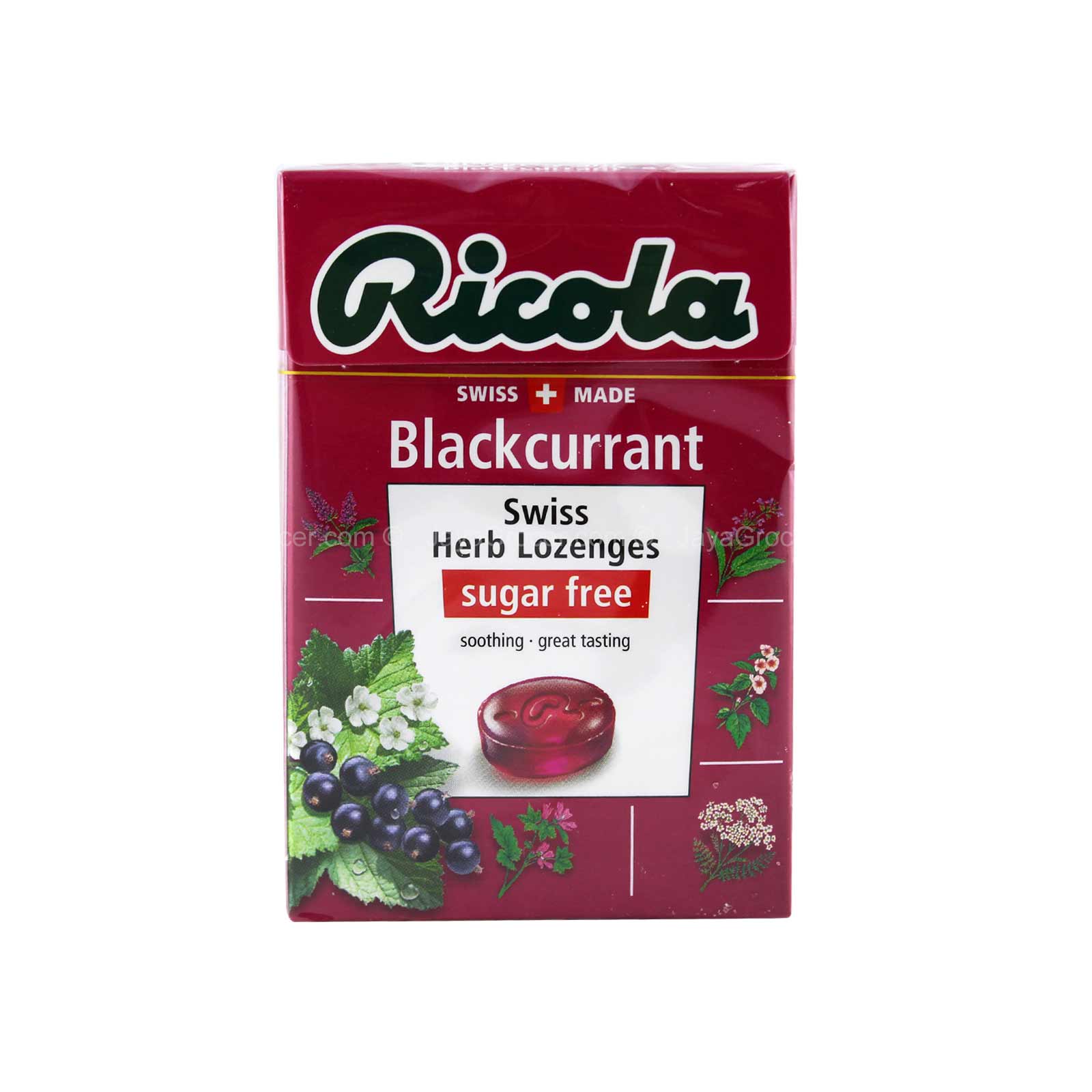 Ricola Blackcurrant Lozenges 40g