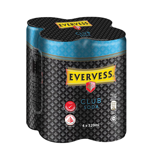 Evervess Club Soda Can 320ml (highest price)