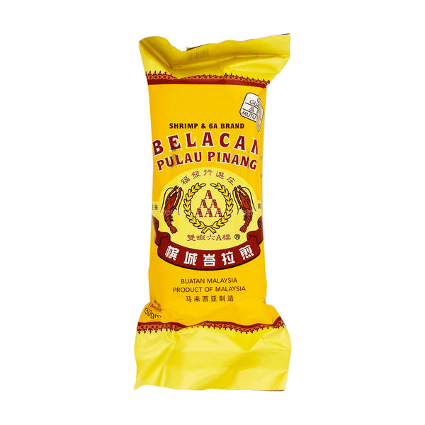 Shrimp and 6A Brand Belacan Pulau Pinang (Penang Island Fermented Shrimp Paste) 150g (highest price)