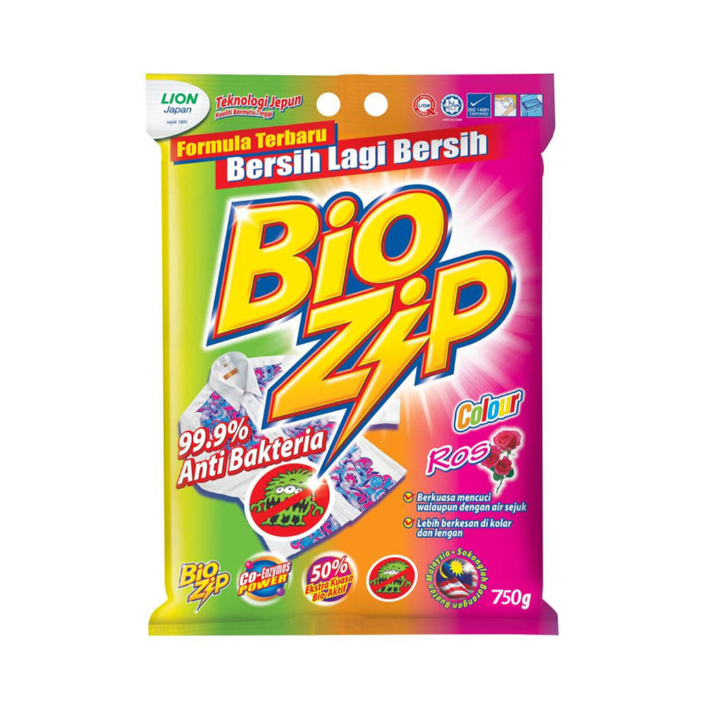Bio Zip Colour Detergent Powder 750g