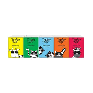 Tender Soft 3ply Mini Hanky 9sheets x 10