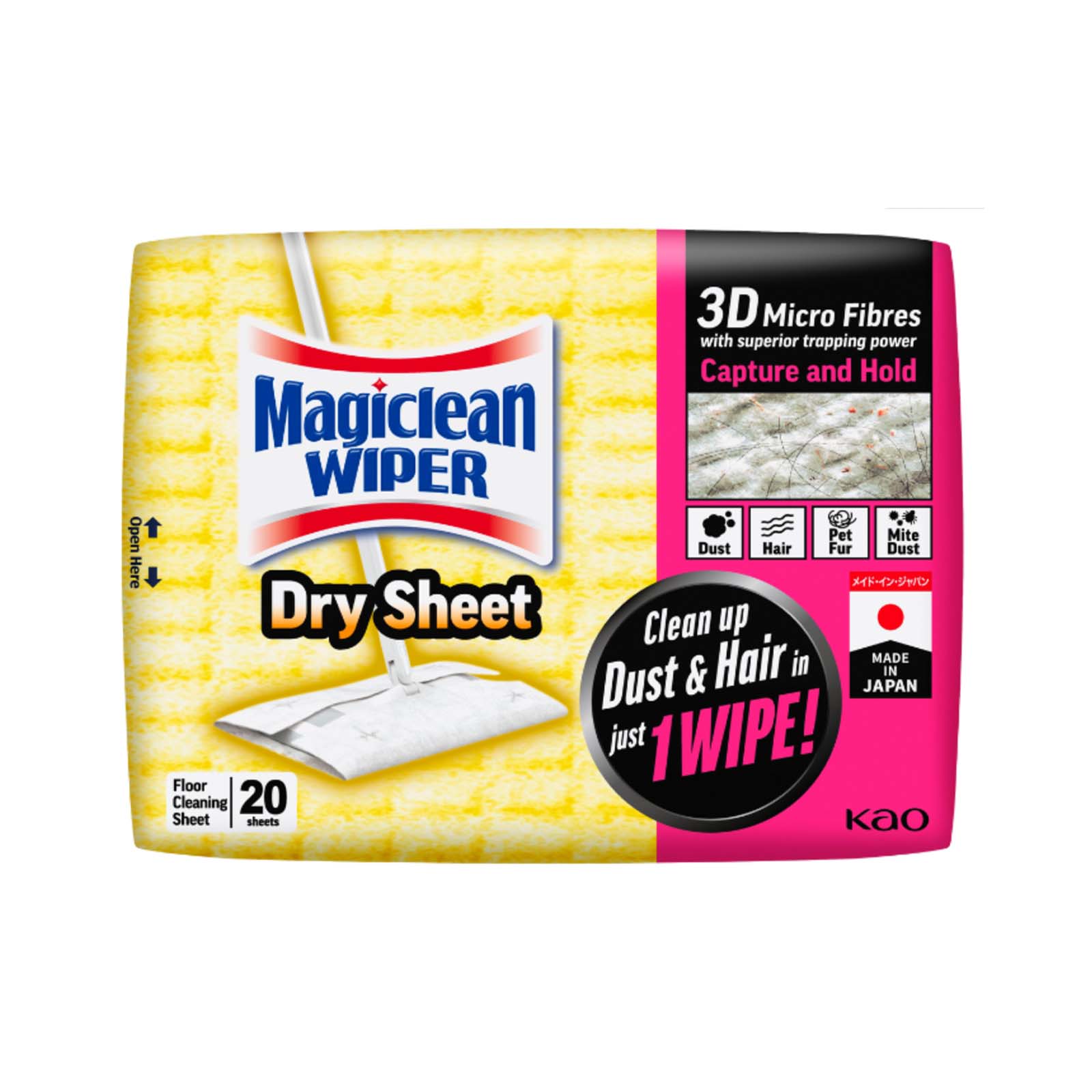 Kao Magiclean Wiper Sheets 20pcs/pack