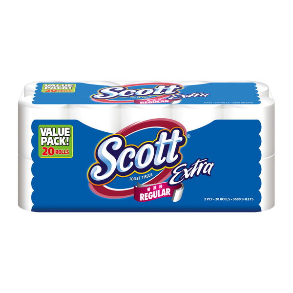 Scott Extra Regular Toilet Roll 180sheet x 20 (highest price)