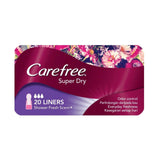 Carefree Pantyliner Super Dry Scented 20pcs/pack