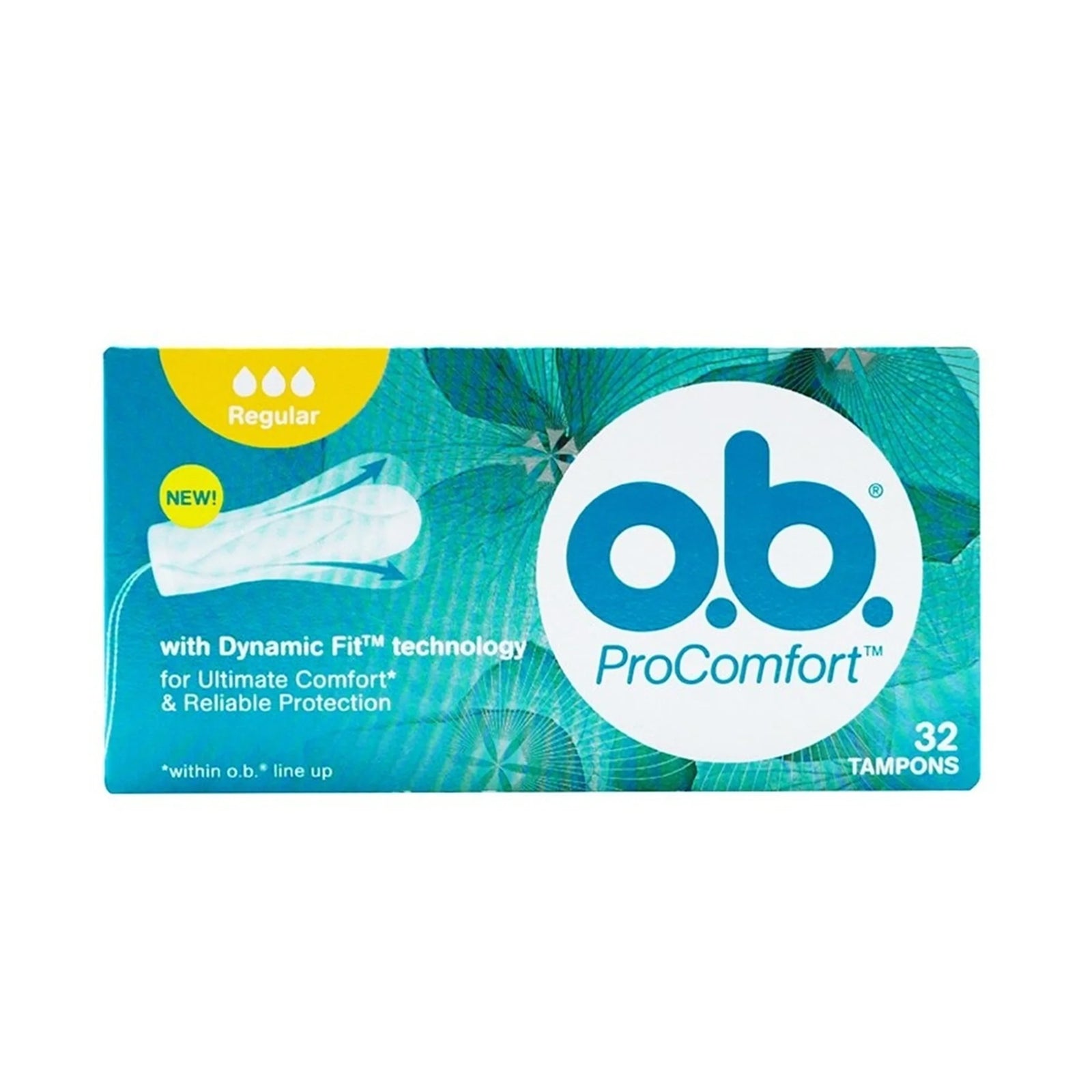 O.B. ProComfort Regular Tampon 32pcs/pack