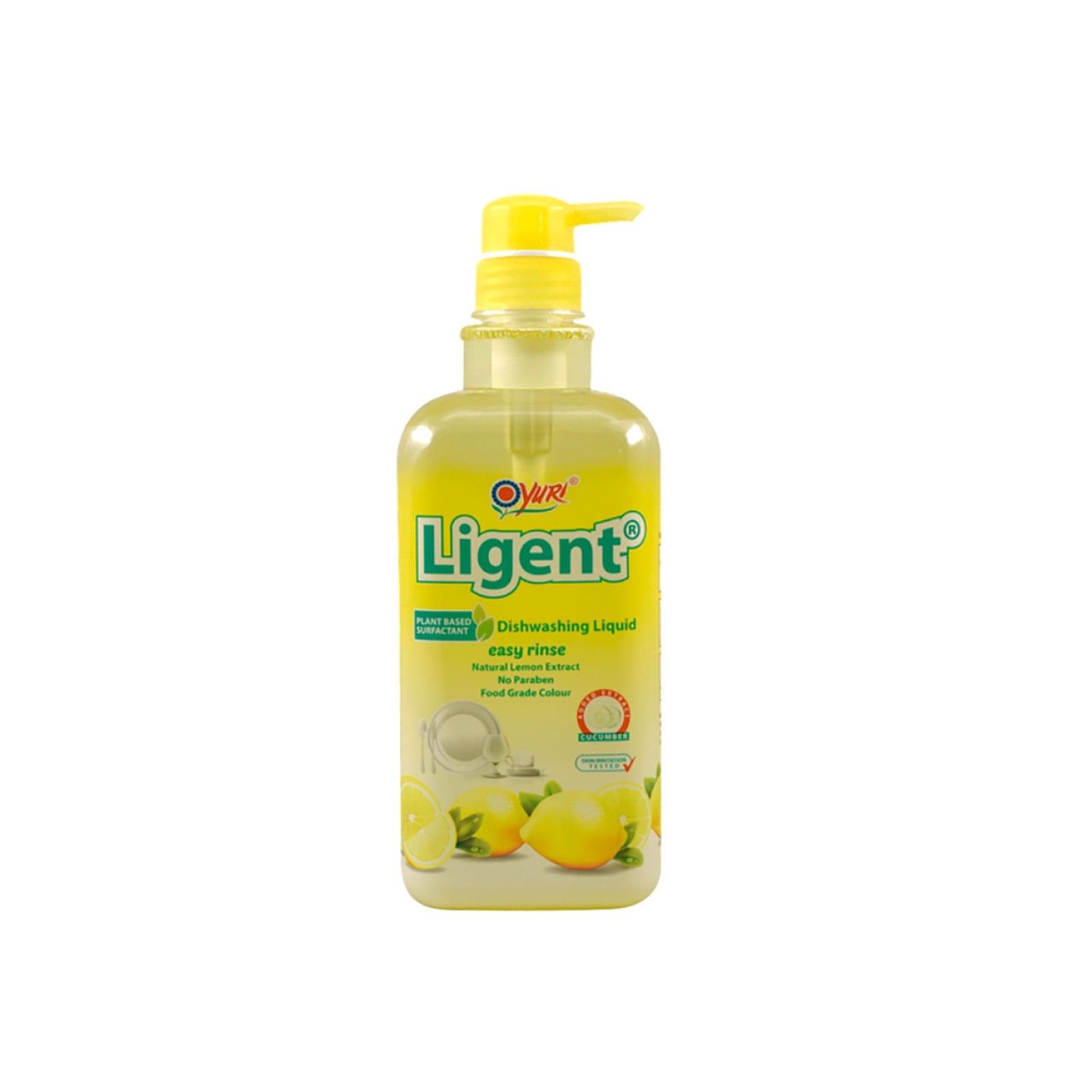 Yuri Ligent Dishwashing (Lemon) 1L