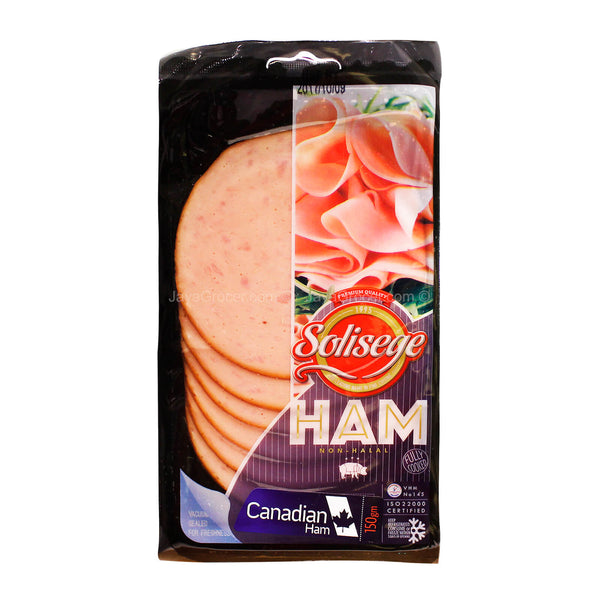 [NON-HALAL] Solid Food Canadian Ham 150g