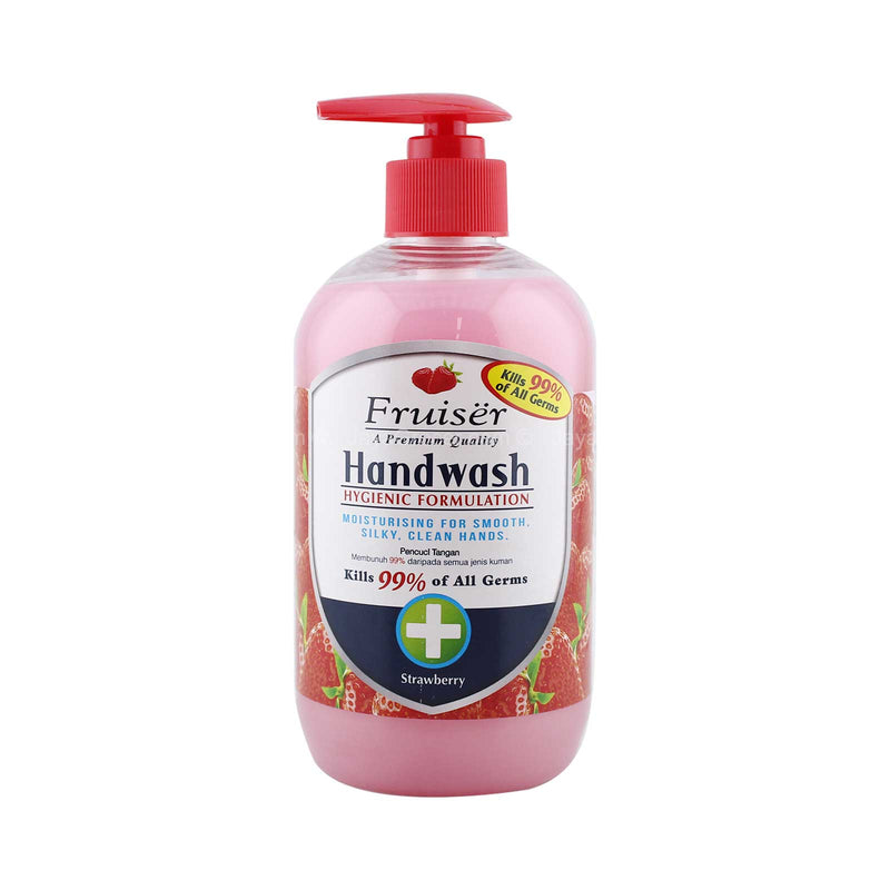 Fruiser Moisturising Hand Wash Strawberry Scent 500ml