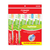 Colgate Twister Toothbrush (M) 3+2 1pack