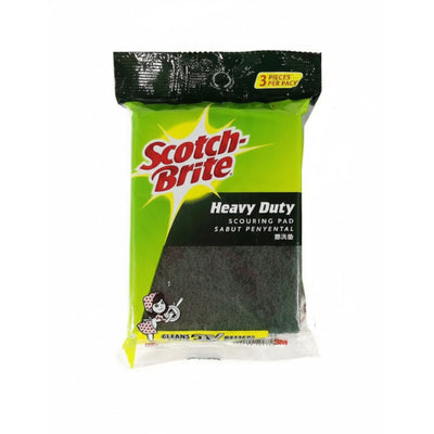 Scotch Brite Heavy Duty Scouring Pad 3pcs/pack