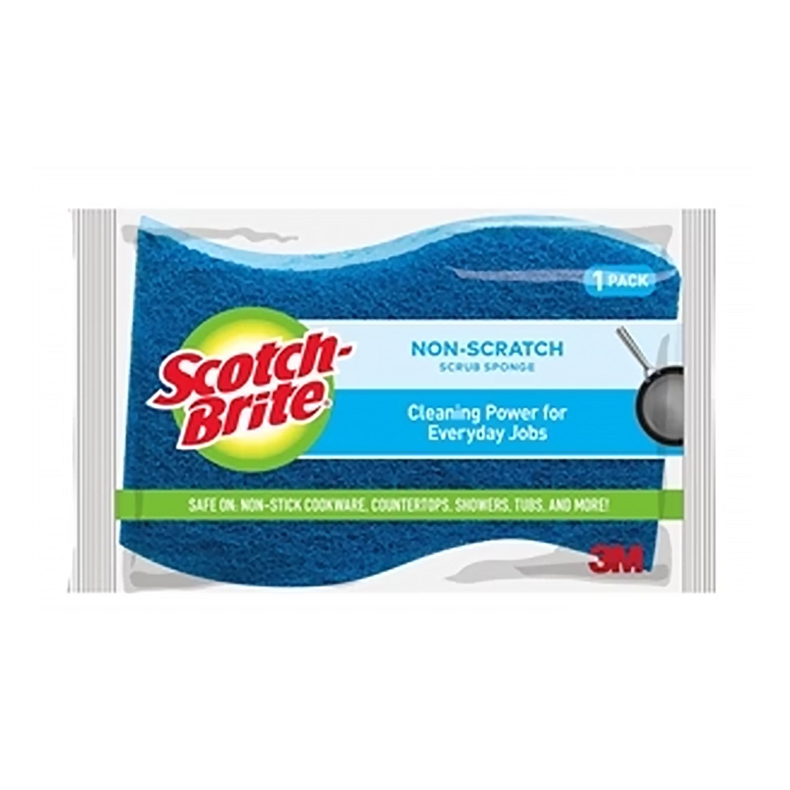 Scotch-Brite Non-Scratch Scrub Sponge 1pc