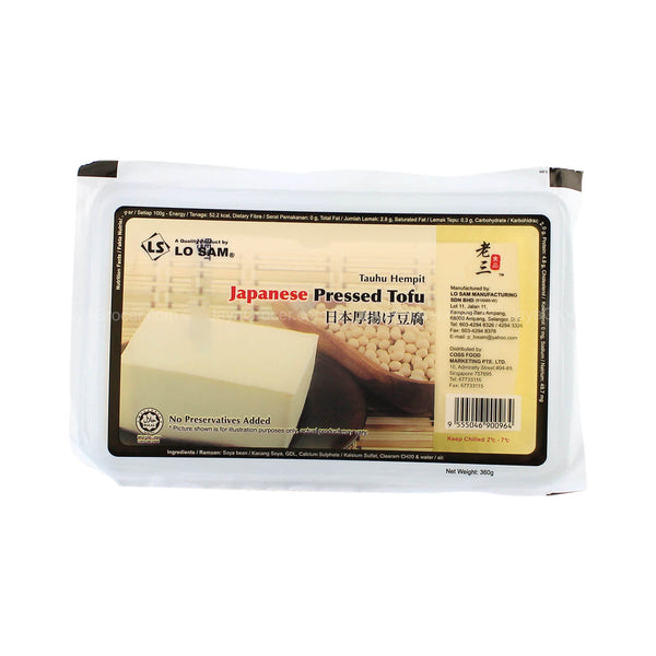 Lo Sam Japanese Pressed Tofu 360g (highest price)