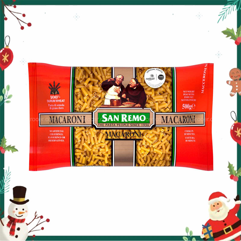 San Remo Dry Pasta Macaroni 500g