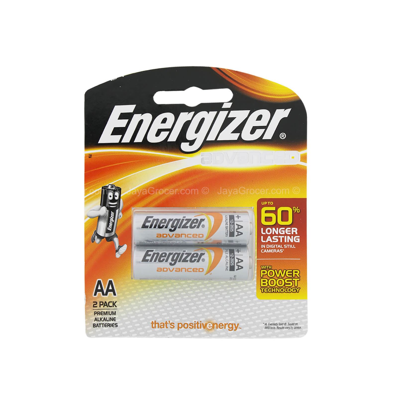 Energizer Max Plus AA EP91BP2  2pcs/pack