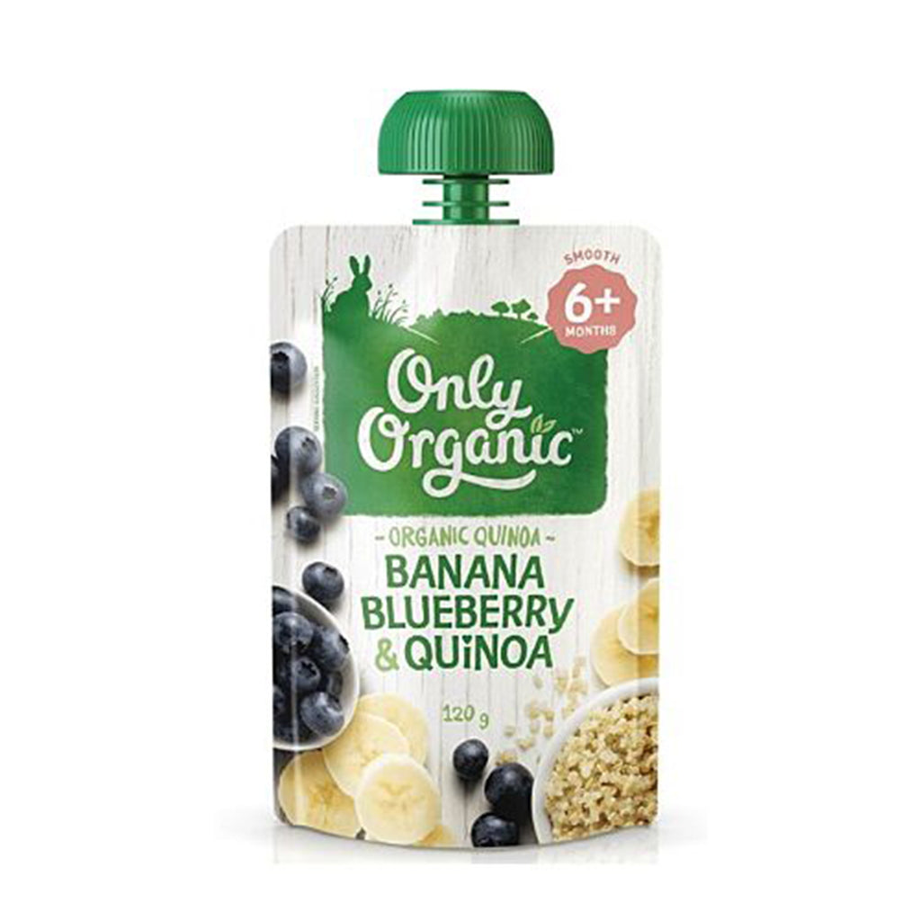 Only Organic Banana, Blueberry and Quinoa Baby Brekkie 120g