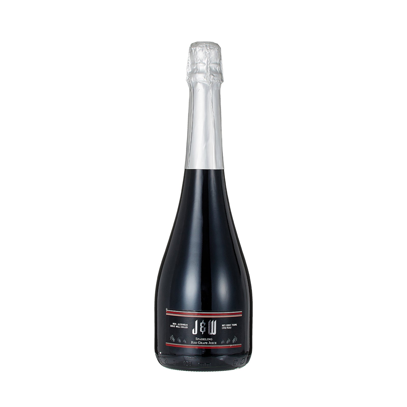 J&W Red Grape Sparkling Juice 750ml